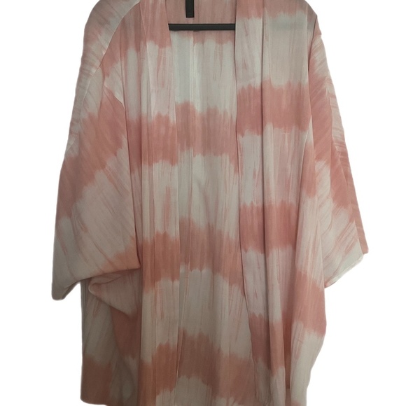 Spring Easter Kimono Sherbet open Flowy Feminine romantic  Lagenlook - Picture 1 of 4
